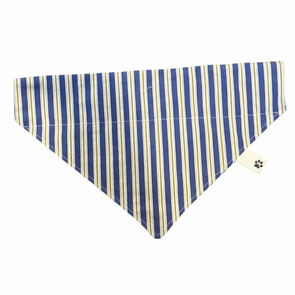 Upcycled Reversible Over The Collar Dog Bandana